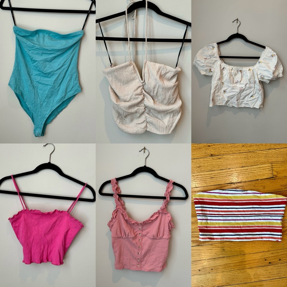 Bundle of tanks/tops from H&M & Forever 21